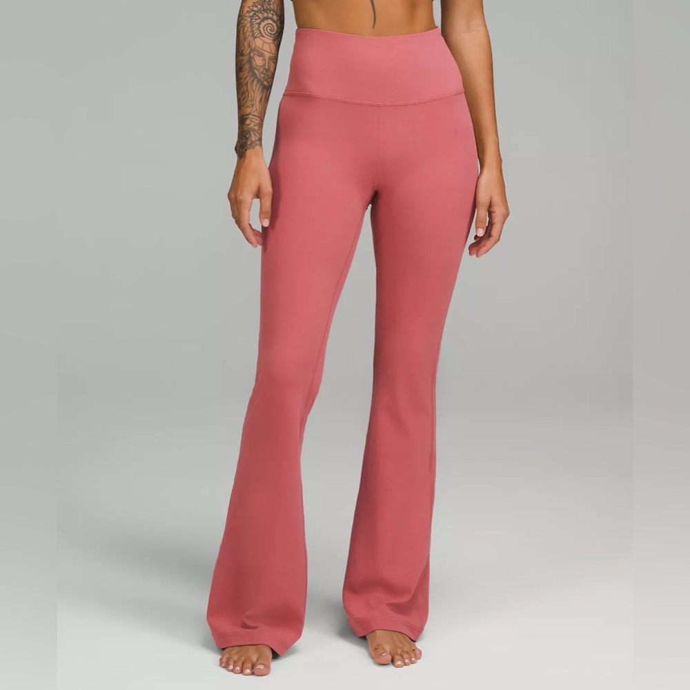 lululemon athletica Pink Flare Pants